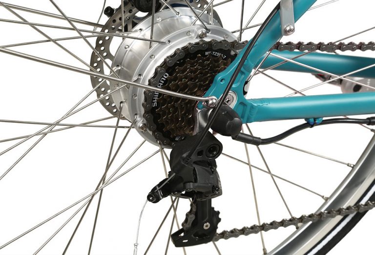 Vélo électrique ZITMUV Zity – 250 W / 36 V 7 Ah – Bleu