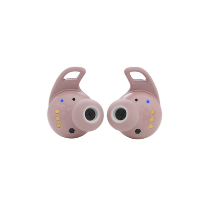Auriculares True Wireless - JBL Reflect Flow Pro, True Wireless, De botón, BT 5.0, Rosa + Estuche de carga
