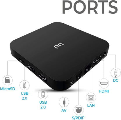 Android TV Quad Core HomeBox BW0041 - 4K - Smart TV - IPTV